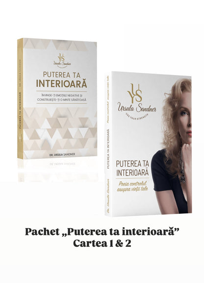 Pachet 2 cărți – Puterea ta interioară
