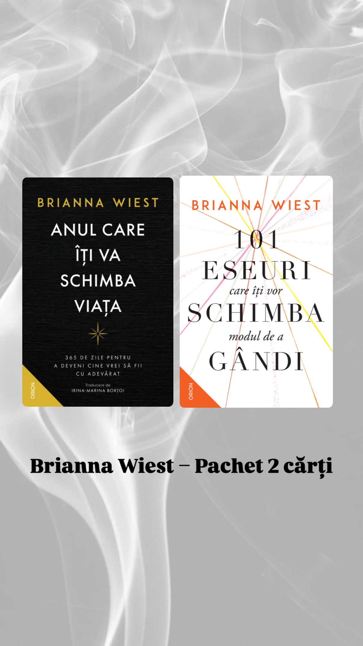 Brianna Wiest – Pachet 2 cărți